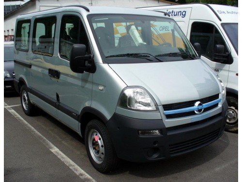Характеристики минивэна Opel Movano 2.3 CDTI Easytronic Combi L2H2 3.5t (01.2013 - 10.2014): фото, места, вместимость, скорость, двигатель, топливо, отзывы