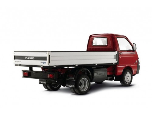 Характеристики бортового грузовика Piaggio Porter 1.3 MT Eco-Power 1.7t short deck (11.2009 - 10.2015): фото, грузоподъемность, масса, скорость, двигатель, топливо, отзывы