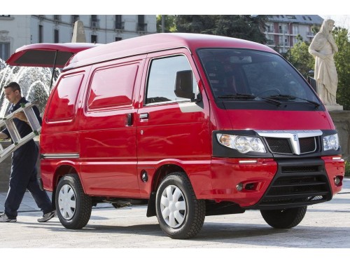 Характеристики цельнометаллического фургона Piaggio Porter 11kW Electro Base (11.2015 - н.в.): фото, размеры, грузоподъемность, масса, скорость, двигатель, топливо, отзывы
