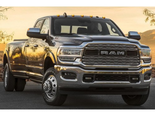 Характеристики бортового грузовика Ram 3500 6.4 AT 4x2 Laramie Crew Cab Short Box SRW (03.2019 - н.в.): фото, грузоподъемность, масса, скорость, двигатель, топливо, отзывы