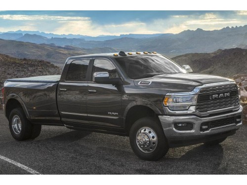 Характеристики бортового грузовика Ram 3500 6.7TD AT 4x4 Limited Longhorn Mega Cab Short Box DRW (03.2019 - н.в.): фото, грузоподъемность, масса, скорость, двигатель, топливо, отзывы