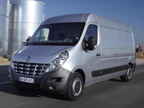 Характеристики грузового фургона Renault Master 2.3 dCi FWD MT L1H1 3.5т (12.2010 - 04.2013): фото, размеры, грузоподъемность, масса, скорость, двигатель, топливо, отзывы