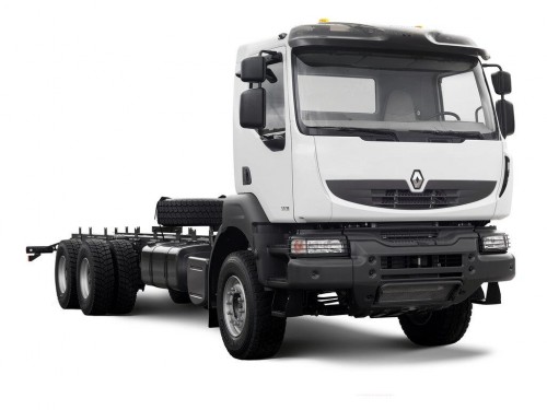 Характеристики тягача Renault Kerax 10.8 MT 4x2 High Sleeper cab 5500 (06.2009 - 12.2014): фото, размеры, грузоподъемность, масса, скорость, двигатель, топливо, отзывы