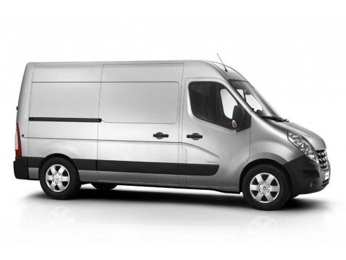 Характеристики грузового фургона Renault Master 2.3 dCi FWD MT L1H1 3.5т (12.2010 - 04.2013): фото, размеры, грузоподъемность, масса, скорость, двигатель, топливо, отзывы