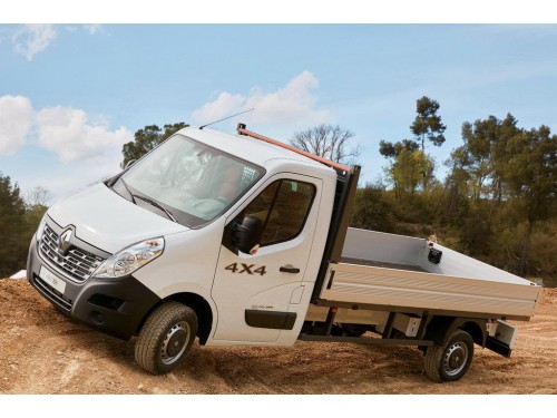 Характеристики грузового автомобиля Renault Master 2.3 dCi FWD MT L2H1 Одинарная кабина 3.5т (11.2015 - 08.2018): фото, грузоподъемность, масса, скорость, двигатель, топливо, отзывы