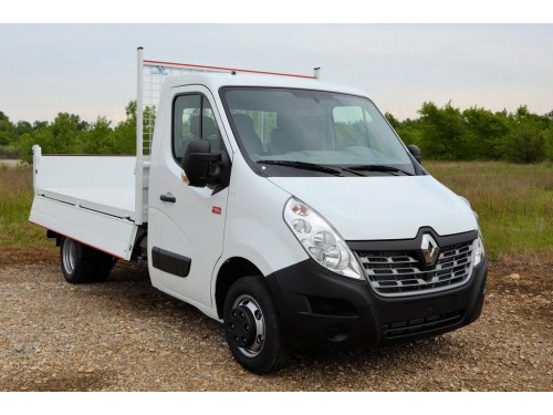 Характеристики грузового автомобиля Renault Master 2.3 dCi FWD MT L2H1 Одинарная кабина 3.5т (11.2015 - 08.2018): фото, грузоподъемность, масса, скорость, двигатель, топливо, отзывы