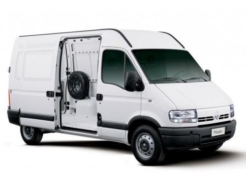 Характеристики грузового фургона Renault Master 2.5 dCi FWD MT L2H2 3.5t (05.2000 - 08.2003): фото, размеры, грузоподъемность, масса, скорость, двигатель, топливо, отзывы