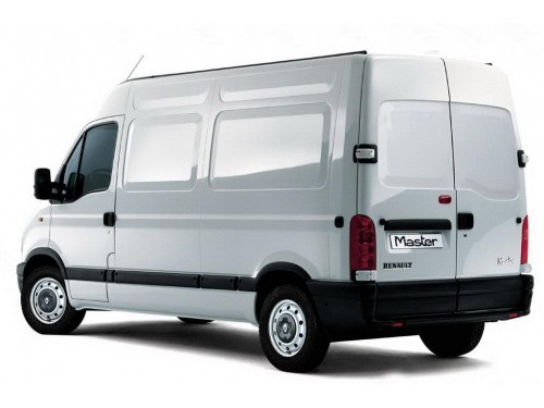 Характеристики грузового фургона Renault Master 2.5 dCi FWD MT L2H2 3.5t (05.2000 - 08.2003): фото, размеры, грузоподъемность, масса, скорость, двигатель, топливо, отзывы