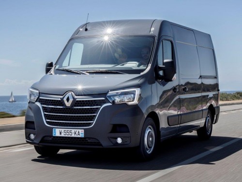 Характеристики грузового фургона Renault Master 2.3 dCi FWD MT L2H2 2.5т (06.2020 - н.в.): фото, размеры, грузоподъемность, масса, скорость, двигатель, топливо, отзывы