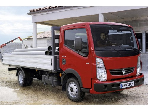 Характеристики тягача Renault Maxity 2.5 DXi MT LWB Dynamic (08.2007 - 08.2013): фото, размеры, грузоподъемность, масса, скорость, двигатель, топливо, отзывы