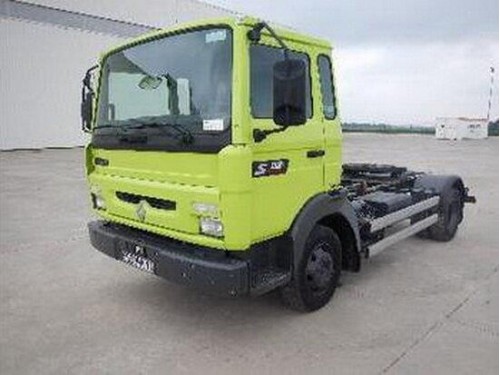 Характеристики седельного тягача Renault Midliner 6.2 MT 4x2 S 150 7.5T Sleeper  cab 3250 (01.1995 - 01.2000): фото, размеры, грузоподъемность, масса, скорость, двигатель, топливо, отзывы