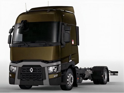 Характеристики тягача Renault T-Series 10.8 AMT 4x2 Night & Day Cab 3700 (11.2013 - н.в.): фото, размеры, грузоподъемность, масса, скорость, двигатель, топливо, отзывы