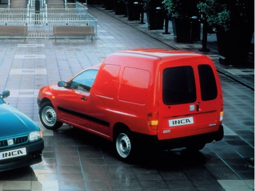 Характеристики грузового фургона SEAT Inca 1.4 MT Profi (03.1995 - 09.2003): фото, размеры, грузоподъемность, масса, скорость, двигатель, топливо, отзывы