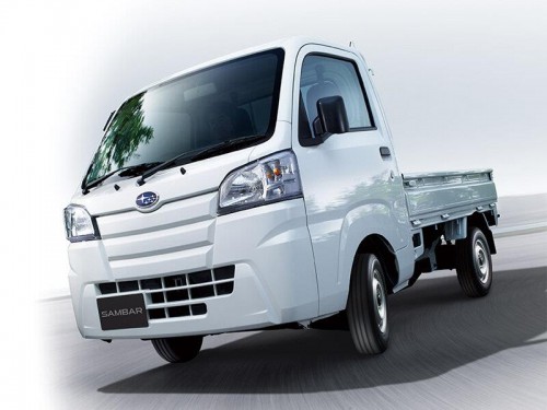 Характеристики грузового автомобиля Subaru Sambar Truck 660 Grand Cab High Roof 3-way (11.2017 - 04.2018): фото, грузоподъемность, масса, скорость, двигатель, топливо, отзывы