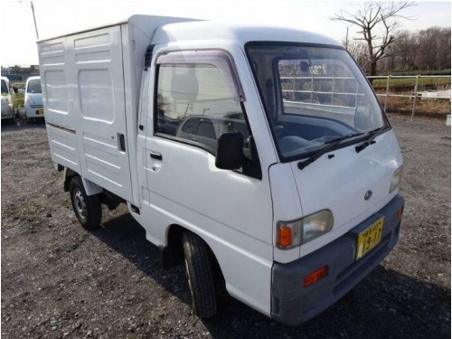 Характеристики грузового автомобиля Subaru Sambar Truck 660 Panel Van STD High Roof (11.1997 - 01.1999): фото, грузоподъемность, масса, скорость, двигатель, топливо, отзывы