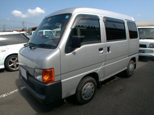 Характеристики минивэна Subaru Sambar 660 VB (02.2002 - 08.2002): фото, места, вместимость, скорость, двигатель, топливо, отзывы