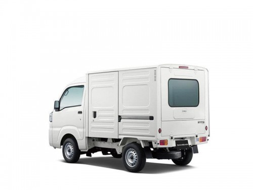 Характеристики грузового автомобиля Subaru Sambar Truck 660 Grand Cab High Roof 3-way 4WD (11.2017 - 04.2018): фото, грузоподъемность, масса, скорость, двигатель, топливо, отзывы