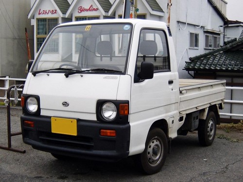 Характеристики грузового автомобиля Subaru Sambar Truck 660 STD 1-way (03.1990 - 08.1992): фото, грузоподъемность, масса, скорость, двигатель, топливо, отзывы