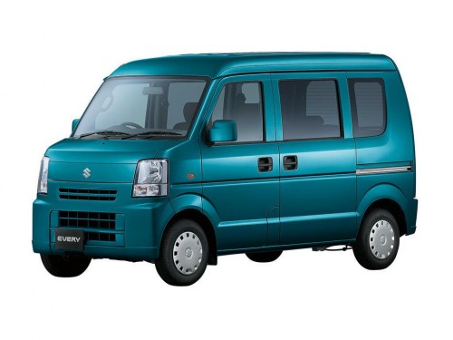 Характеристики минивэна Suzuki Every 660 GA 4WD (08.2005 - 06.2007): фото, места, вместимость, скорость, двигатель, топливо, отзывы