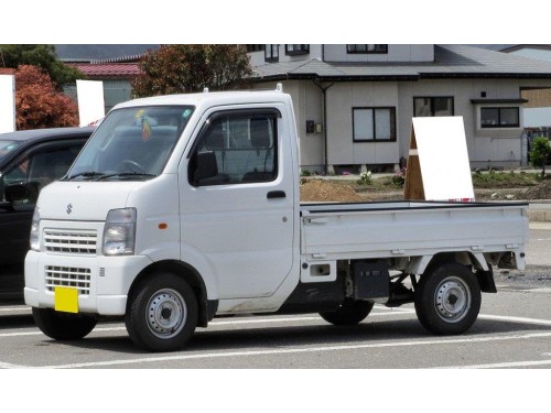 Характеристики бортового грузовика Suzuki Carry Truck 660 KC air conditioner 3-way (05.2002 - 07.2005): фото, грузоподъемность, масса, скорость, двигатель, топливо, отзывы