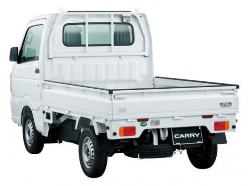 Характеристики грузового автомобиля Suzuki Carry Truck 660 KC 3-way 4WD (05.2018 - 08.2019): фото, грузоподъемность, масса, скорость, двигатель, топливо, отзывы