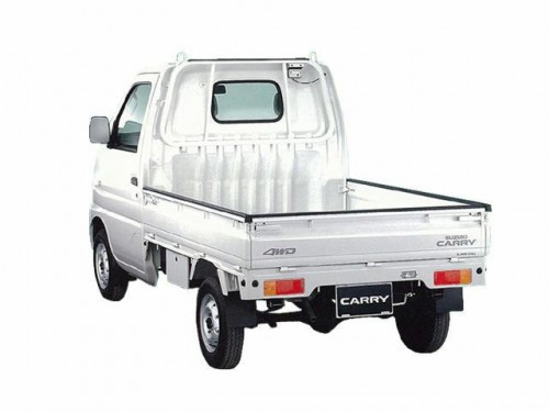 Характеристики бортового грузовика Suzuki Carry Truck 660 KA 3-way 4WD (11.1999 - 04.2000): фото, грузоподъемность, масса, скорость, двигатель, топливо, отзывы