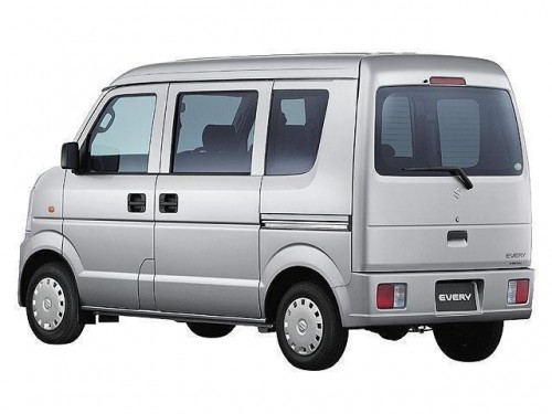 Характеристики минивэна Suzuki Every 660 GA 4WD (07.2007 - 04.2010): фото, места, вместимость, скорость, двигатель, топливо, отзывы