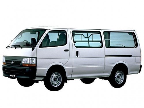 Характеристики грузового фургона Toyota Hiace 2.0 CD Route van (08.2002 - 06.2003): фото, размеры, грузоподъемность, масса, скорость, двигатель, топливо, отзывы