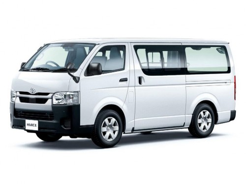 Характеристики минивэна Toyota Hiace 2.0 DX Long (4 door 3 seat) (01.2015 - 11.2017): фото, места, вместимость, скорость, двигатель, топливо, отзывы