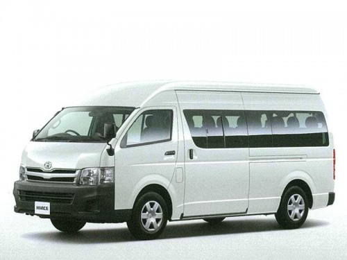 Характеристики грузового фургона Toyota Hiace 2.7 commuter GL 4WD (05.2012 - 11.2013): фото, размеры, грузоподъемность, масса, скорость, двигатель, топливо, отзывы