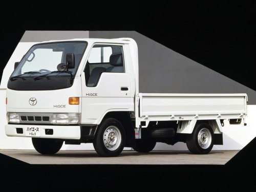 Характеристики грузового автомобиля Toyota Hiace 2.8D Standard-Deck Low-Floor Single-Cab Deluxe 1.0t (05.1995 - 08.2001): фото, грузоподъемность, масса, скорость, двигатель, топливо, отзывы