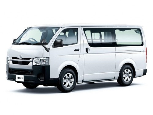 Характеристики минивэна Toyota Hiace 2.0 DX Long (5 door 3 seat) (04.2022 - н.в.): фото, места, вместимость, скорость, двигатель, топливо, отзывы