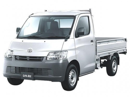 Характеристики бортового грузовика Toyota Lite Ace Truck 1.5 DX single just low 3-way (06.2012 - 05.2014): фото, грузоподъемность, масса, скорость, двигатель, топливо, отзывы