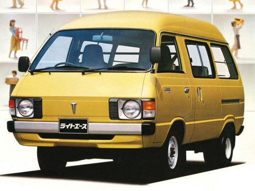 Характеристики грузового фургона Toyota Lite Ace 1.3 Super (5 door 6 seat) (10.1979 - 08.1985): фото, размеры, грузоподъемность, масса, скорость, двигатель, топливо, отзывы