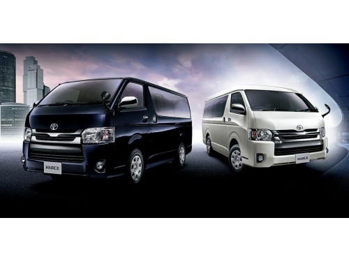 Характеристики грузового фургона Toyota Hiace 2.0 DX GL Package Multi Role Transporter Type I Long (12.2013 - 12.2014): фото, размеры, грузоподъемность, масса, скорость, двигатель, топливо, отзывы