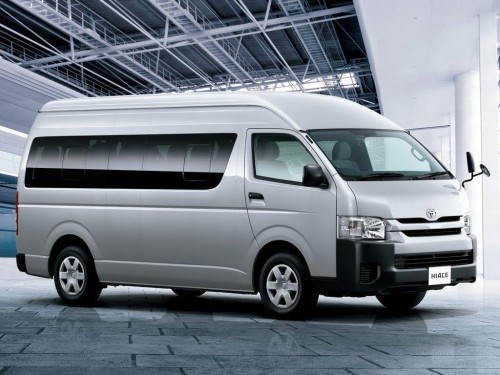 Характеристики грузового фургона Toyota Hiace 2.7 Commuter DX (12.2013 - 12.2014): фото, размеры, грузоподъемность, масса, скорость, двигатель, топливо, отзывы