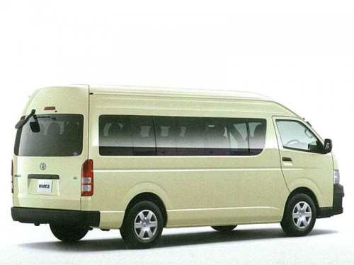 Характеристики грузового фургона Toyota Hiace 2.7 commuter DX (07.2010 - 04.2012): фото, размеры, грузоподъемность, масса, скорость, двигатель, топливо, отзывы