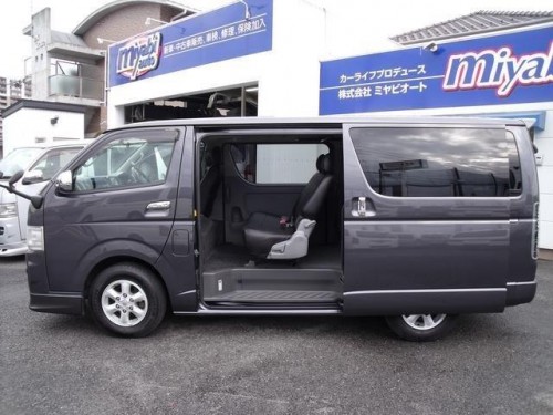 Характеристики минивэна Toyota Hiace 2.0 DX long (5 door 3 seat) (09.2008 - 06.2010): фото, места, вместимость, скорость, двигатель, топливо, отзывы