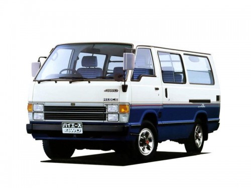 Характеристики минивэна Toyota Hiace 1.8 Standard (01.1983 - 07.1987): фото, места, вместимость, скорость, двигатель, топливо, отзывы