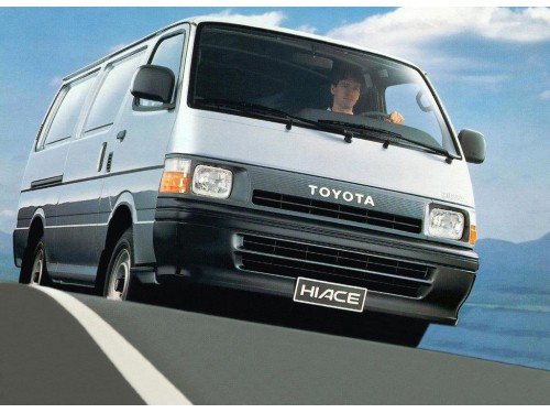 Характеристики автобуса Toyota Hiace 2.4 MT Commuter 15 Seats (11.1996 - 07.1998): фото, места, схема, вместимость, скорость, двигатель, топливо, масса, отзывы