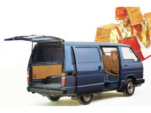 Характеристики цельнометаллического фургона Toyota Hiace 1.8 MT5 Short Base 3 Seats (12.1982 - 07.1988): фото, размеры, грузоподъемность, масса, скорость, двигатель, топливо, отзывы