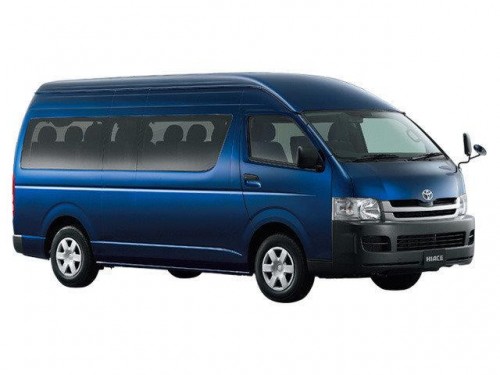 Характеристики грузового фургона Toyota Hiace 2.5 commuter DX diesel turbo (11.2005 - 07.2007): фото, размеры, грузоподъемность, масса, скорость, двигатель, топливо, отзывы