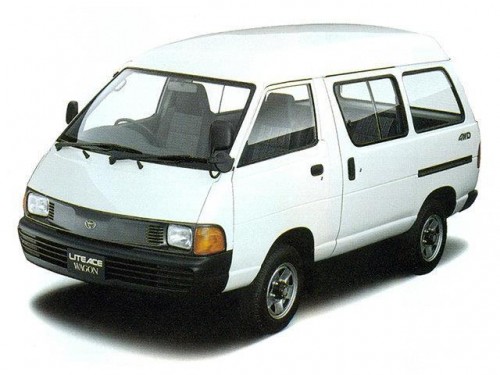 Характеристики минивэна Toyota Lite Ace 1.8 Super (5 door) (08.1993 - 07.1995): фото, места, вместимость, скорость, двигатель, топливо, отзывы