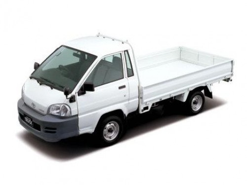 Характеристики грузового автомобиля Toyota Lite Ace Truck 1.8 DX Single Just Low Standard-Deck 3-Way (08.2004 - 07.2007): фото, грузоподъемность, масса, скорость, двигатель, топливо, отзывы