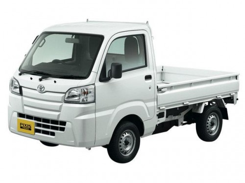 Характеристики бортового грузовика Toyota Pixis Truck 660 Extra SA IIIt 3-way (09.2020 - 11.2021): фото, грузоподъемность, масса, скорость, двигатель, топливо, отзывы