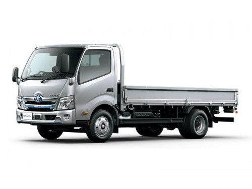 Характеристики грузового автомобиля Toyota ToyoAce 4.0 Cargo Double-Cab Standard-Cab Standard-Deck Full Just Low 2.0t (05.2019 - 03.2020): фото, грузоподъемность, масса, скорость, двигатель, топливо, отзывы