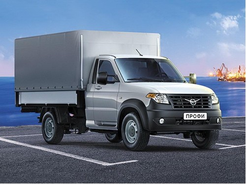 Характеристики грузового автомобиля УАЗ Профи 2.7 MT Комфорт Широкое шасси (12.2018 - 11.2020): фото, грузоподъемность, масса, скорость, двигатель, топливо, отзывы