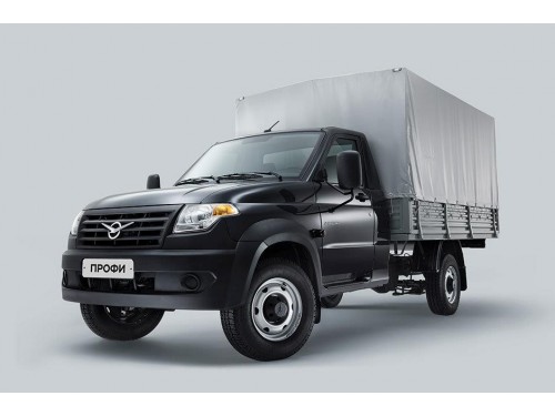 Характеристики грузового автомобиля УАЗ Профи 2.7 MT Комфорт Широкое шасси (12.2018 - 11.2020): фото, грузоподъемность, масса, скорость, двигатель, топливо, отзывы