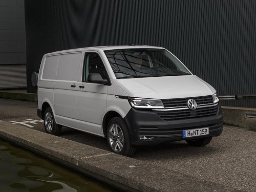 Характеристики грузового фургона Volkswagen Transporter 2.0 TDI DSG Kasten DoKa Standard roof (06.2021 - н.в.): фото, размеры, грузоподъемность, масса, скорость, двигатель, топливо, отзывы