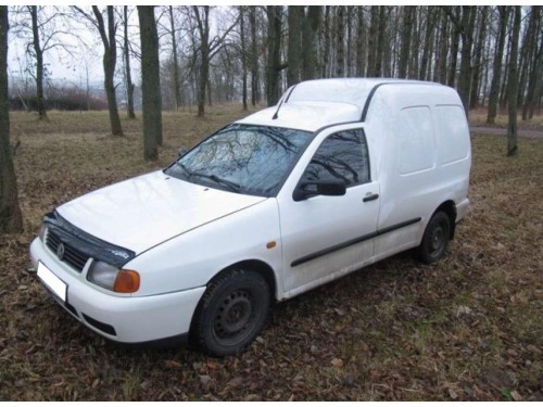 Характеристики грузового фургона Volkswagen Caddy 1.9 TDI MT (10.1996 - 09.2000): фото, размеры, грузоподъемность, масса, скорость, двигатель, топливо, отзывы